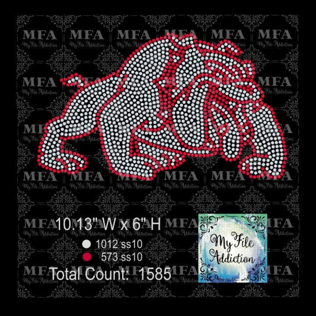 Rhinestone Template Download File Bulldog Full Size Bull Dogs Bulldogs ...