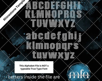 2,28-Zoll-Schlagbuchstaben-Vorlage (Digitale Download-Datei): ss10 svg dxf eps plt (Dies ist KEINE typierbare Schriftart)
