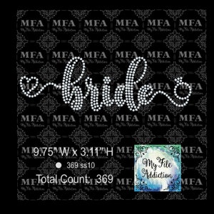Strass Vorlage Download Datei Braut mit Herz Ring Hochzeit svg dxf eps plt