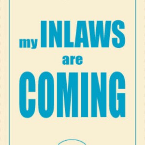 Printable Wine Label - My Inlaws are Coming