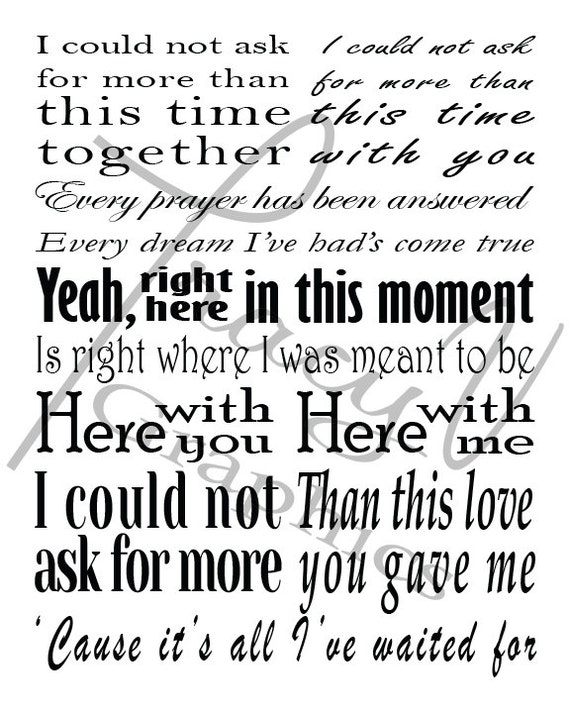 Printable Decor I Could Not Ask For More Etsy etsy