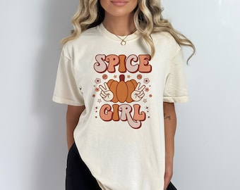 Comfort Colors® Halloween Fall Shirt, Pumpkin Spice, Gift For Halloween, Spice Girls, Spooky T, Retro