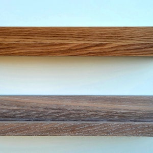 Rustic Wooden Picture Ledge Shelf: Floating Home Decor