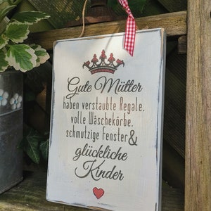 Letrero de madera para mamá, madre, letrero, madera, pizarra, letras, escritura, Día de la Madre, novia, regalo, cumpleaños, nacimiento, decoración de pared.
