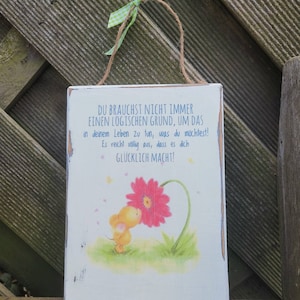 Wooden sign, garden sign, chalkboard, picture, garden decoration, sign, lettering, wood, door sign, wall decoration, Mother&#39;s Day, boyfriend, girlfriend, mom, gift