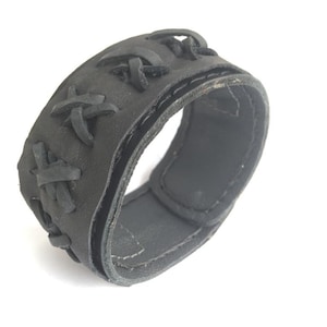 Monedero de pulsera de cuero / Esconda su dinero / Llave en una cremallera oculta / Esposas para dinero / Monedero inteligente / Monedero de brazo / Monedero de pulsera