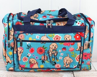 personalized dog overnight bags