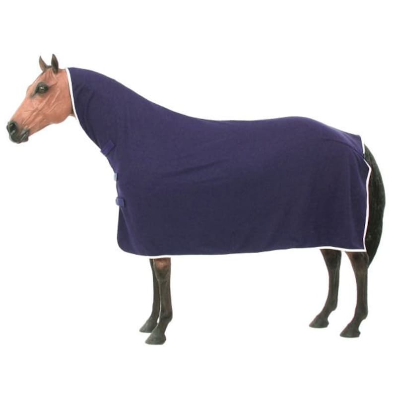 Fleece Horse Cooler Navy Tough 1 Etsy