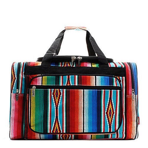 Serape/western Duffel/overnight Bag/gym 