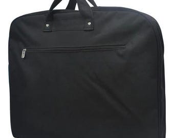 Bolsa de ropa negra - Personalizada/con monograma