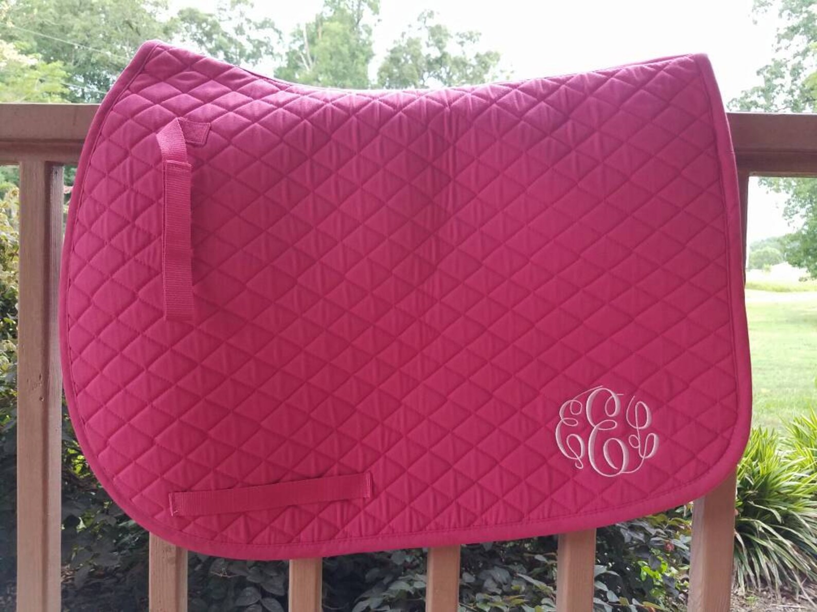 All Purpose/English Saddle Pad Neon Pink Tuffrider Etsy