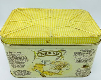 Vintage Bread Tin with Recipes