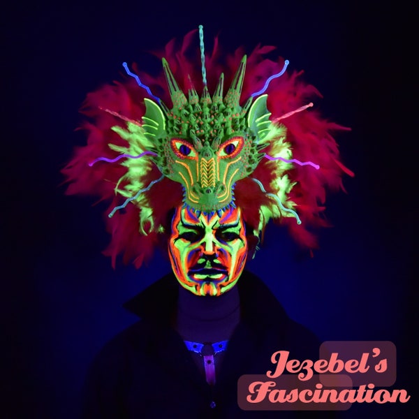 Black Light Reactive Costume Etsy