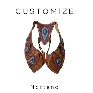 Fertigen Sie Norteno Holster-Custom Holster-Utility-Weste-Utility-Holster-Unisex-Festival Holster-MADE TO ORDER