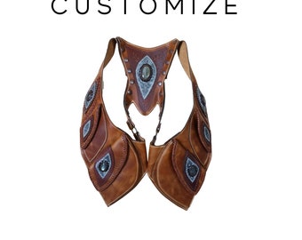 Customize Norteno Holster- Custom Holster - Utility Vest - Utility Holster- Unisex -Festival Holster -MADE TO ORDER