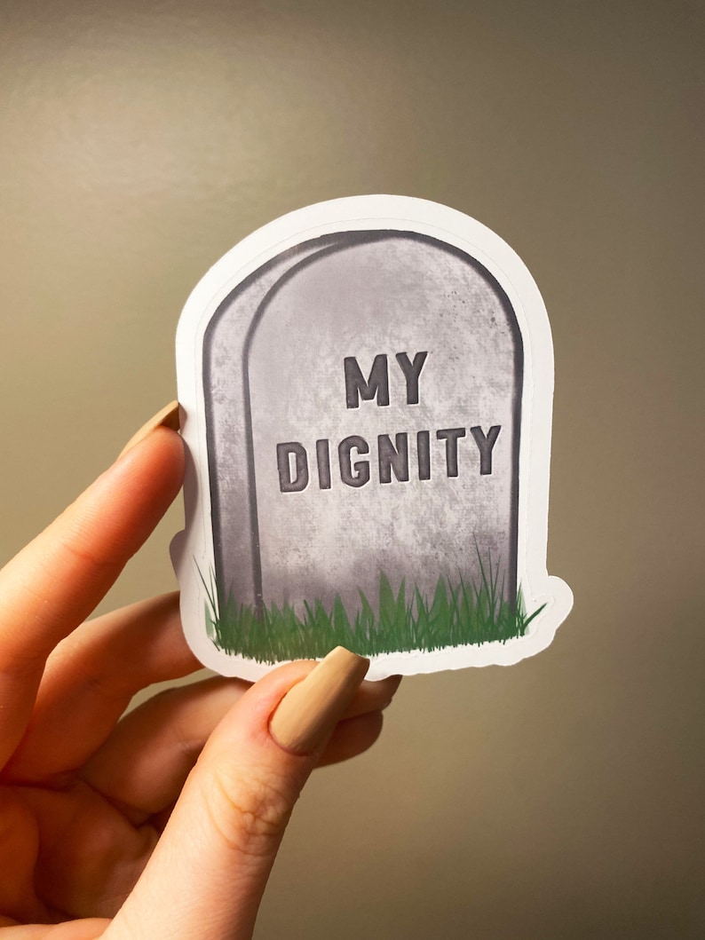 Custom Tombstone Sticker