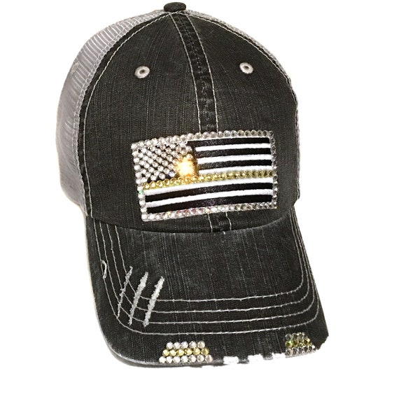 Womens Thin Gold Line Hat - Etsy