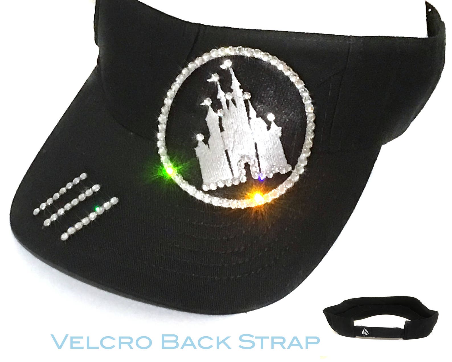 Disney Sun Visor Disney Castle Visor for Run Disney Etsy