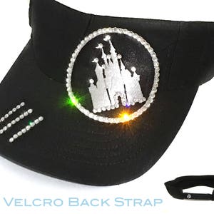 Disney Sun Visor Disney Castle Visor for Run Disney image 1