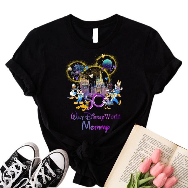 Personalized Disney 50th Anniversary T-Shirt, Custom Name Disney World 50th Anniversary Shirt