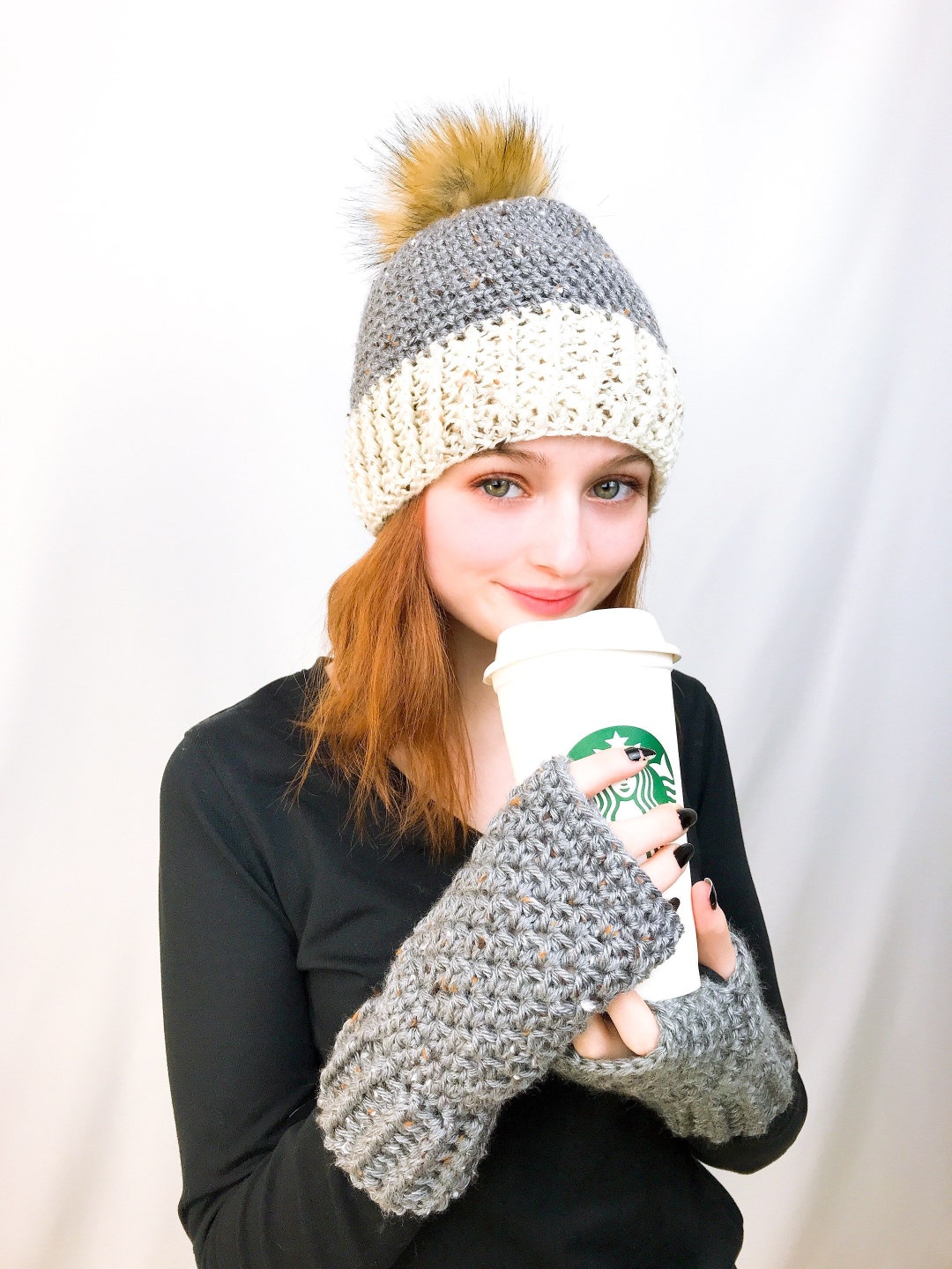 Gift Set For Her. 2Piece Gray Gift Set. Gray & Cream Natural Etsy.de