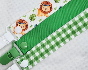 LION 3 PACK - Dummy Clip/Pacifier Clip/Dummy Clips / Clip