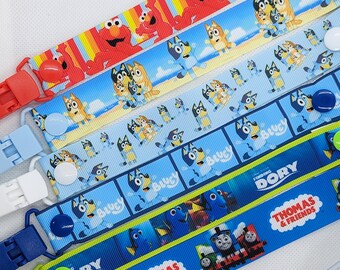 CARTOON CHARACTERS 3 - Dummy Clip / Pacifier Clip / Dummy Clips / Clip / Chain