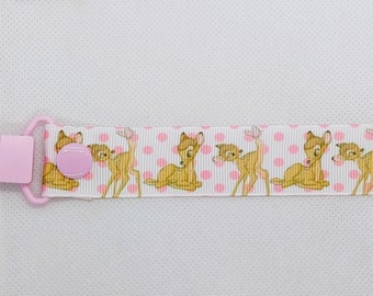 BAMBI - Dummy Clip / Pacifier Clip /Dummy Clips / Clip / Chain