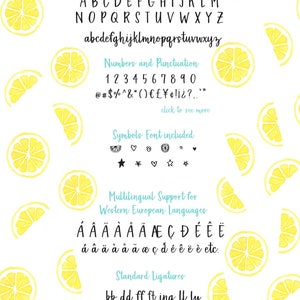 Lemon Meringue Script Font Downloadable Font image 5