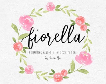 Fiorella Script lettertype - downloadbare