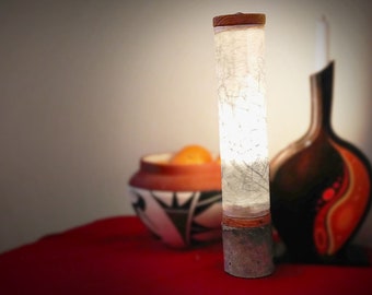 Architectural Trace Paper Lantern Desk Lamp