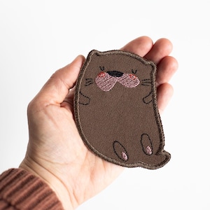 Otter knee patches | Iron-on patches