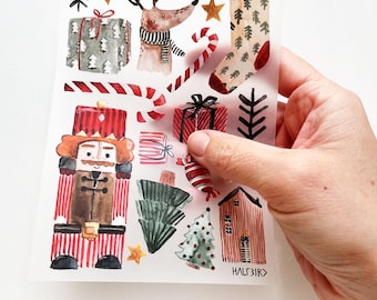 Iron-on Transfers Set Christmas | borderless