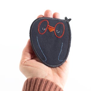 Knee patches owl | iron-on patches