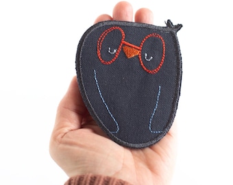 Knee patches owl | iron-on patches