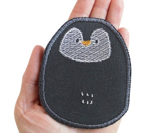 Knee patches penguin | Iron-on patches