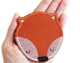 Knee patches fox | Iron-on patches