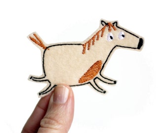 Horse patch for ironing | Patch | fair, vegan, made in Germany