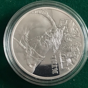 Horse , Fauna monuments of culture,  in Box . Great gift , silver Weight: 1/2 OZ Commemorative coin  of Ukraine , animal