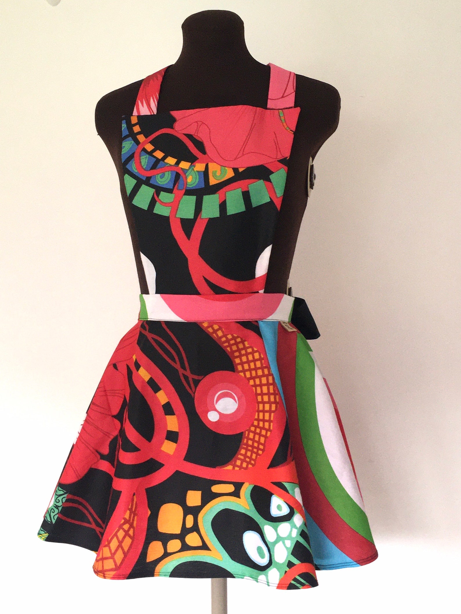 Abstract Artisan Apron. Handmade Unique. Etsy