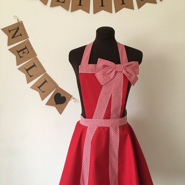 Christmas Apron Etsy UK