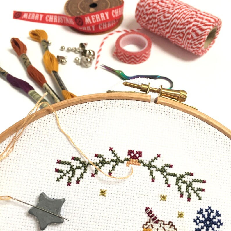 PDF /'Tis The Season Christmas Cross Stitch Pattern
