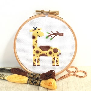 Giraffe Cross Stitch PDF Pattern