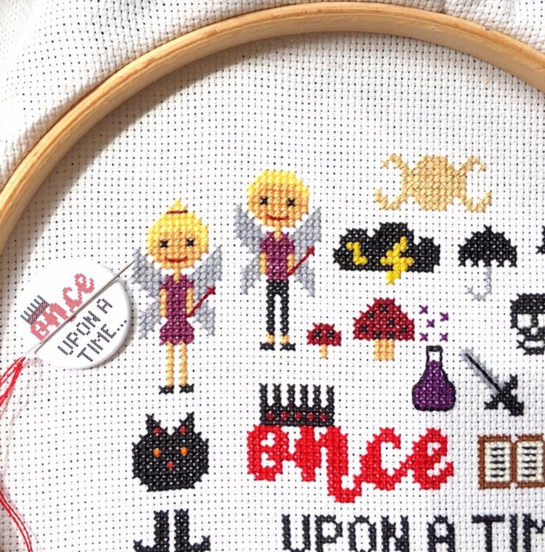 PDF ファンタジーおとぎ話のクロスステッチパターン - ナイトタイム