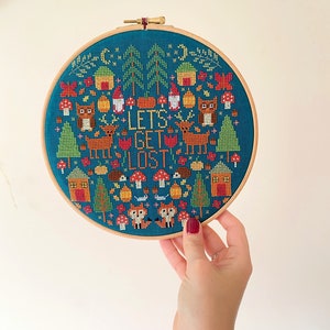 Woodland Wander Cross Stitch PDF Pattern