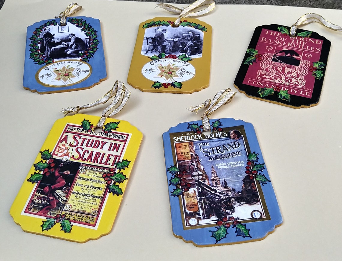 Sherlock Holmes Christmas Ornament 