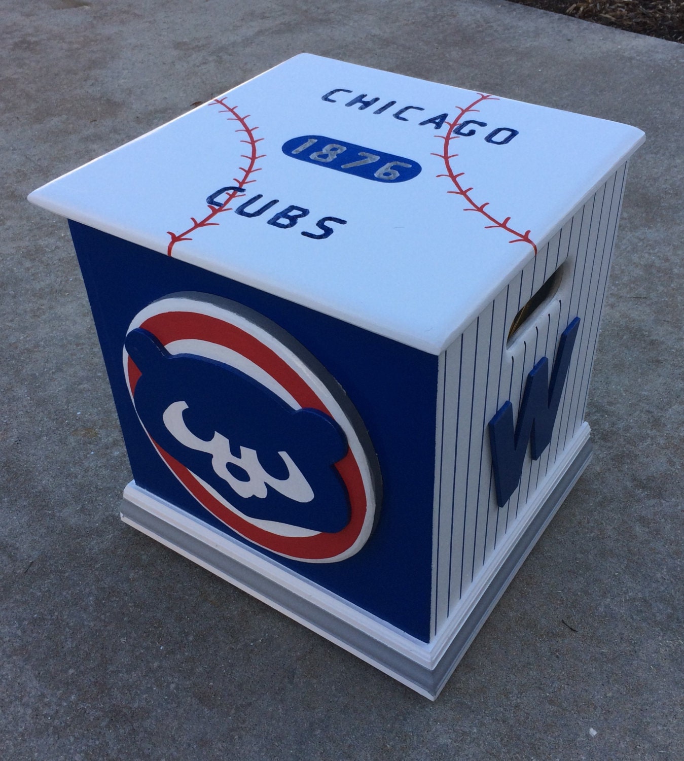 Chicago Cubs City Connect Premium Acrylic Magnet