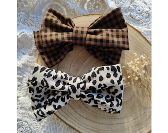 Hair Bow. Barrette. Barette Bow. Classic and elegant women, girls. Hair Clips. Gift for Her. Ties. Christmas Bows.