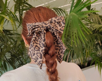 Leopardenbogen. Schleife mit Animal-Print. Bögen. Haarband. Leopardenmuster. Haarschmuck. Krawatten. Haarschleifen. Leopardenbogen.