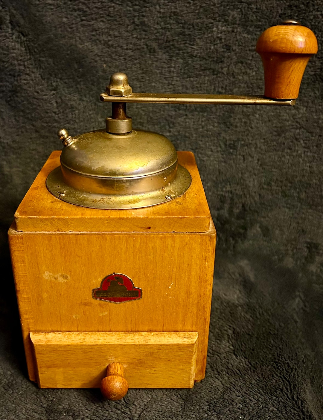 Vintage Robert Zassenhaus Wooden Manual Coffee Mill Grinder - Etsy